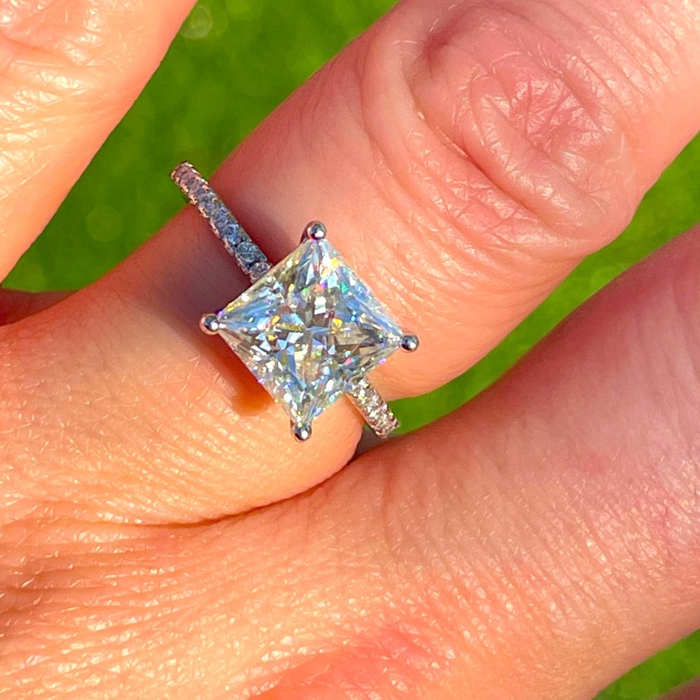 3ct princess cut